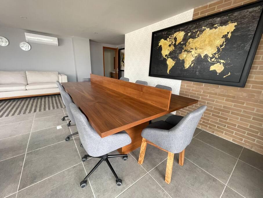 Depa Boho Al Sur Pet Friendly Piscina Gym Sala De Cine Apartment Гуадалахара Екстериор снимка
